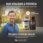 COMBO 2X1 🛡️Óxido Nítrico + Cuidado de Próstata / Salud Masculina Integral 💪