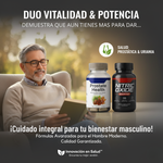 COMBO 2X1 🛡️Óxido Nítrico + Cuidado de Próstata / Salud Masculina Integral 💪