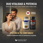 COMBO 2X1 🛡️Óxido Nítrico + Cuidado de Próstata / Salud Masculina Integral 💪