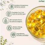 💚 OREGANO OIL™ | Menos Hinchazón y Mejor Digestión 🌿✨ (30 CAPS)