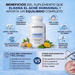 CLEARSTEM™ - SUPLEMENTO HORMONAL PARA ELIMINAR EL ACNÉ DE RAÍZ + ENVÍO GRATIS 🎁