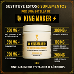 👑 KING MAKER™ | Potencia, Deseo y Rendimiento Masculino 🔥⚡