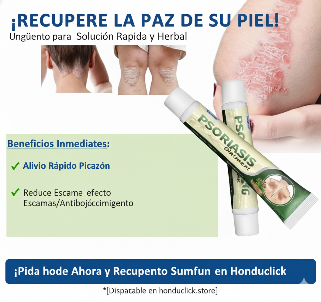 PSORIASIS™ Crema Antifúngica y Antipicazón | 20g ☀️