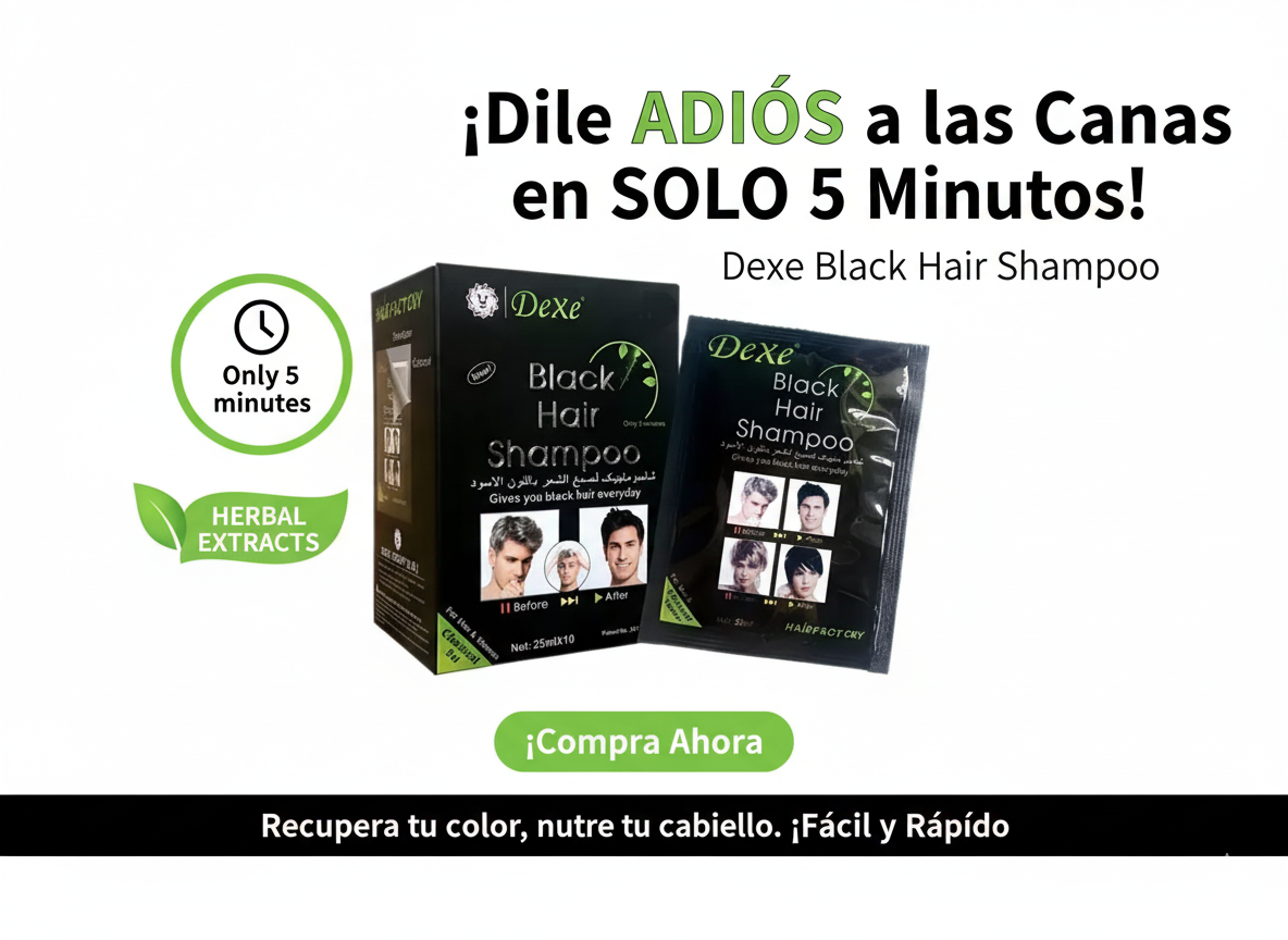 Dexe - Shampoo Pinta Canas Negro - CAJAx10