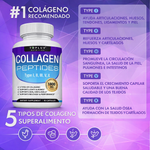 💖 COLLAGEN X5™ | Piel Firme, Cabello y Uñas Más Fuertes 🌸✨