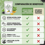 💚 OREGANO OIL™ | Menos Hinchazón y Mejor Digestión 🌿✨ (30 CAPS)